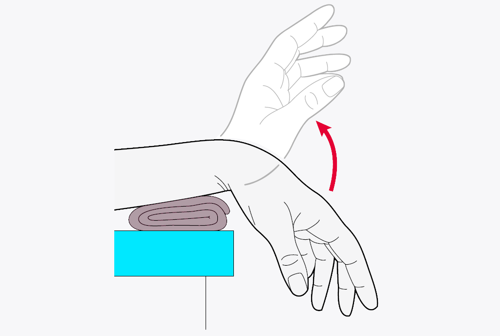 exercice contre l'arthrose du poignet
